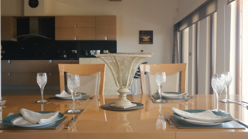 serving-wooden-table-in-the-living-room-SBI-350099415